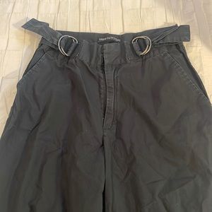 Black cargo pants